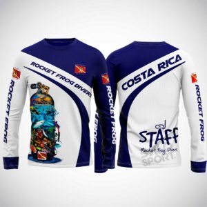 Long Sleeve Staff Azul