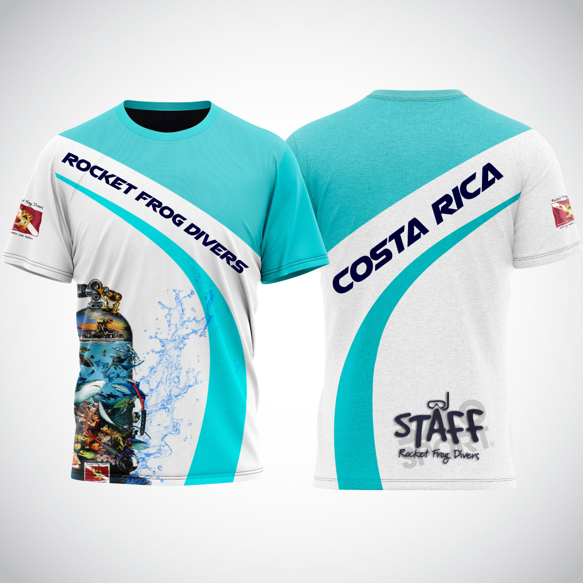 Short Sleeve Staff turquesa